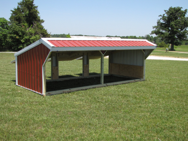 8x18 Deluxe With Colored Metal Option